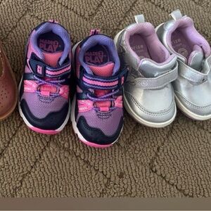 Bundle Stride Rite Silver Baby Shoes